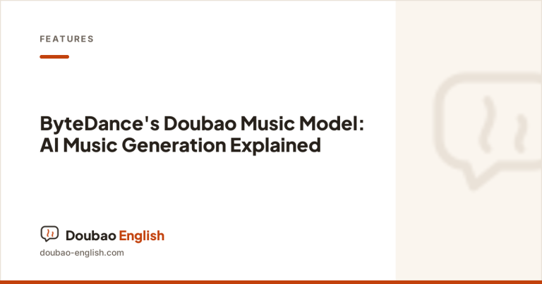 Doubao music model explained — Doubao English