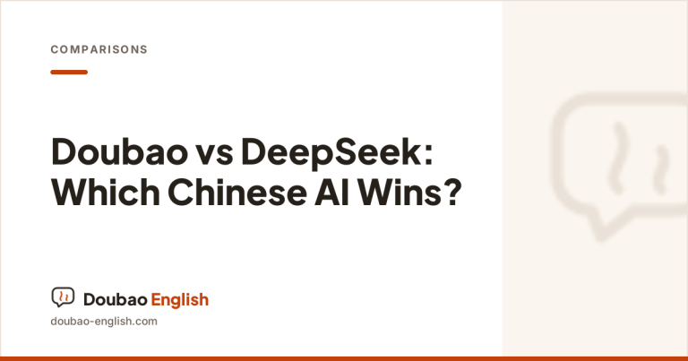 Doubao vs DeepSeek compared — Doubao English
